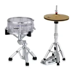 【中古】トレーディングフィギュア HI-HAT＆SNARE DRUM＆STAND 「Pearl Drums Miniature Collection2」