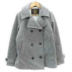 ビームスライツ BEAMS Lights Pコート ピーコート ショート丈 S グレー /YM6