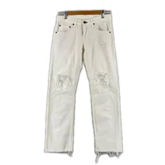 美品 rag & bone ラグアンドボーン 無地 オールシーズン デニムパンツ コットン ホワイト レディース 23【古着】【中古】【送料無料】のサムネイル