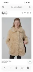 新品) The Barnnet Patti Fur Half Coat ファージャケット ファー