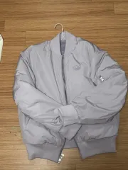 アディダス リバーシブル ファー ブルゾン ジャケット ライトパープル