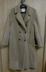 ザラ フェイク ファー コート