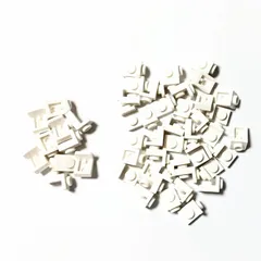 レゴ 正規品 中古 ブラケット 50個(10+40) 白 レゴブロック【管理番号：2690】