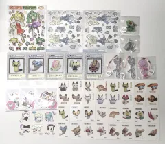 未使用 下ハト 人物 ダイアリーデコ ステッカー トレカ はがき シールステッカー キーホルダー