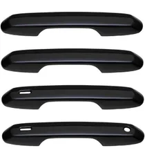 【LC250専用】ランドクルーザー250 ドアハンドルカバー 4点 ピアノブラック ABS 外装 保護 傷防止 貼り付け簡単 2024.4～