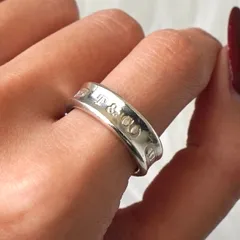 ティファニー 1837 ナロー シルバー925 指輪 リング 13.5号