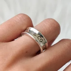 ティファニー 1837 ナロー シルバー925 指輪 リング 8号