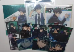 呪術廻戦 伏黒（ふしぐろ） 恵 ビジュアル色紙 (トレカ ステッカー)