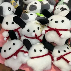 （セール）サンリオ ポチャッコ ぬいぐるみ キーホルダー 6個