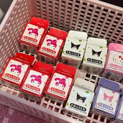 (セール) サンリオ 牛乳パック顔型消しゴム マイメロディ ハローキティ クロミ シナ ポンポン