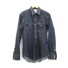 HYSTERIC GLAMOUR ヒステリックグラマー HYSTERIC刺繍 ウエスタンデニムシャツ SIZE:L メンズ □UF4574