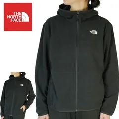 ノースフェイスTHE NORTH FACEレディース フリースW ANCHOR PULL ZIP HDYウィメンズ アンカー プル ジップ フーディTNF BLACK ブラックジャケット アウター 黒 キャンプ ライトアウター ロゴ フード アウトドア 軽量