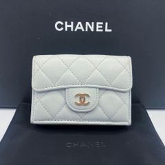 極美品】CHANEL タイムレスクラシック 三つ折り財布 キャビアスキン