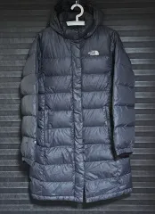 90 THE NORTH FACE ザノースフェイス ダウンジャケット ロング丈 ブラック