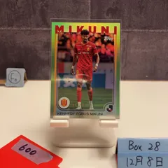 2025 Topps 三國ケネディエブス Kennedy Egbus Mikuni 85/99 名古屋グランパス Green Foiled Parallel Jリーグ カード