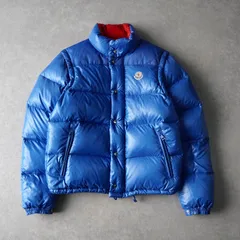 モンクレール アンデルセン 2way ダウンジャケット ダウンベスト ブルー / レッド メンズ