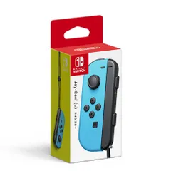 【新品/在庫あり】[ニンテンドースイッチ 周辺機器] 任天堂純正 Joy-Con(L) ネオンブルー [HAC-A-JLBAA]
