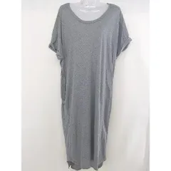 ◇ KBF ケービーエフ URBAN RESEARCH 半袖 膝下丈 ワンピース サイズF グレー レディース  【中古】 【1205140001101】