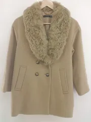 ◇ green label relaxing グリーンレーベル UNITED ARROWS シープスキンファー 長袖 コート サイズ36 ブラウン レディース  【中古】 【1205230006450】