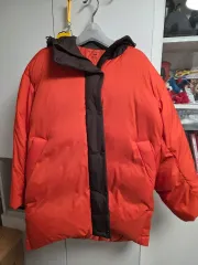 ユニクロ マルニ オレンジ/ブラウン ダウン