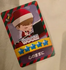 SEVENTEEN 日本コンサート パズル SEVENTEEN(セブンティーン・セブチ) ウジ(WOOZI) トレカ