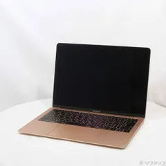 〔中古品〕 MacBook Air 13.3-inch Mid-2019 MVFM2J／A Core_i5 1.6GHz 8GB SSD128GB ゴールド 〔10.15 Catalina〕【258】