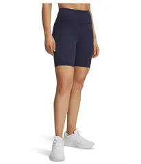 アンダーアーマー レディース ボトムス ハーフパンツ・ショーツ ショートパンツ Under Armour Motion Bike Shorts Washed NavyMidnight Navy ネイビー