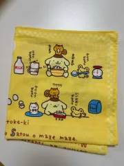 サンリオ ポムポムプリン ハンカチ BIG 出品