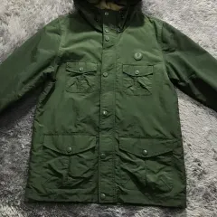 M A級 # プレディペリー(FRED PERRY) フリース裏地 マウンテンパーカー ジャケット