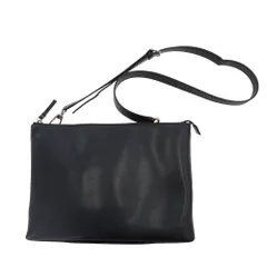 Paul Smith ポール・スミス 2Way Leather Shoulder Bag レザー ショルダー クラッチ セカンド バッグ ブラック系【中古】