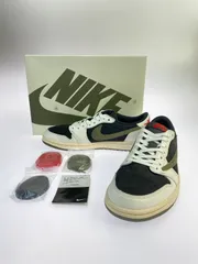 【中古】 NIKE ナイキ ×TRAVIS SCOTT DZ4137-106 WMNS AIR JORDAN 1 LOW OG SP
