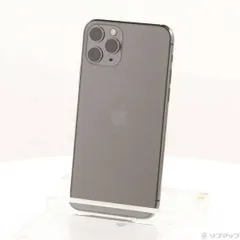 〔中古品〕 iPhone11 Pro 64GB スペースグレイ MWC22J／A SIMフリー【262】
