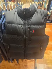 ポロラルフローレン ブラック ダウン ベスト Lサイズ