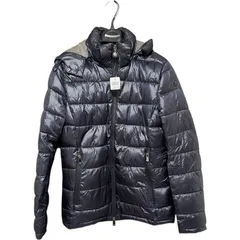 ZK5 Manuel Ritz（マニュエル・リッツ）ダウンジャケット ジャンパー  ブラック 黒 ネイビー 濃紺 フード付き パーカー