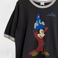 Disney FANTASIA プリントTシャツ ミッキーマウス  M 新品 ベイクルーズ