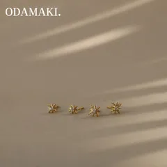 ハワイアンジュエリー 太陽 ピアス 金属アレルギー対応 つけっぱなし ピンクゴールド ゴールド 両耳セット  シルバー925 銀 nm45-017