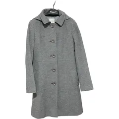 ZK9   KUMIKYOKU  組曲 ロングコート フード付き パーカー グレー レディース 2サイズ  アンゴラ混  オンワード樫山