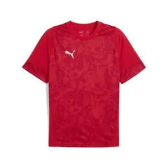 PUMA(プーマ) teamCUP TR SSシャツ サッカー ウェア ゲームシャツ 660213、(01)プーマレッド