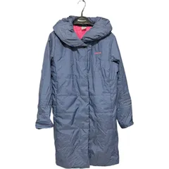 ZK9 adidas アディダス ロングコート 中綿ジャンパー ダウンジャケット  グレー レディースLサイズ アウター 洗える