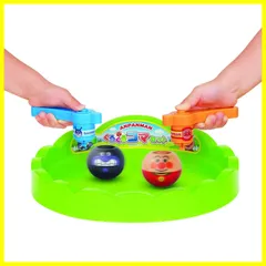 【在庫処分】ゲーム おもちゃ 3才以上 くるくるコマセット アンパンマン 188271 ジョイパレットJOYPALETTE)