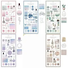 ダイアリーデコ) キュリア COLORフィルム シール ステッカー