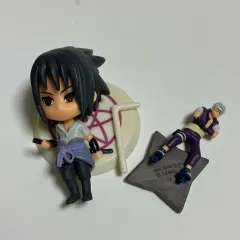 NARUTO -ナルト- グッズ うちは サスケ ちびきゅん フィギュア セット まとめ 出品