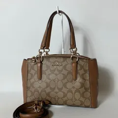 2510-497｜美品｜コーチ シグネチャー 2WAYハンドバッグ チェーン金具