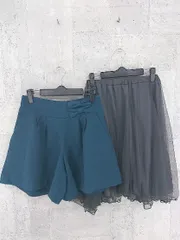 ◇ couture brooch クチュールブローチ まとめ2点セット サイズ38のみ キュロット ショート パンツ 膝丈 スカート *  【1002797503589】