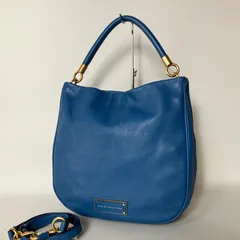 2512-74｜美品｜マークバイマークジェイコブス 2WAYバッグ ブルー