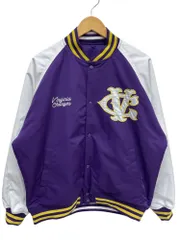 WEGO (ウィゴー) リバーシブル ワッペンスタジャン WE22WN09-M0001 M パープル メンズ/045