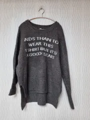 レタリングニット