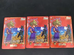 【中古TCG】DBFW 孫悟飯:少年期(R★/パラレル)(SB02-006)【赤背景】 3枚セット【50-54】