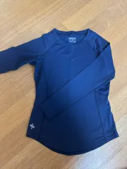 ゼクシィミックス 長袖 ネイビー ピンク S