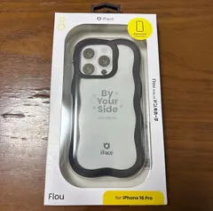 【新品未使用】iFace Flou iPhone16 Pro ケース ブラック